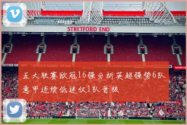五大联赛欧冠16强分析英超强势6队意甲连续低迷仅1队晋级
