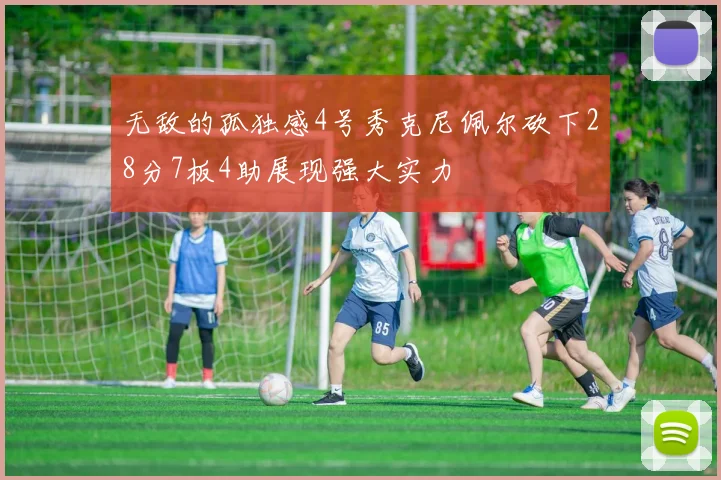 无敌的孤独感4号秀克尼佩尔砍下28分7板4助展现强大实力