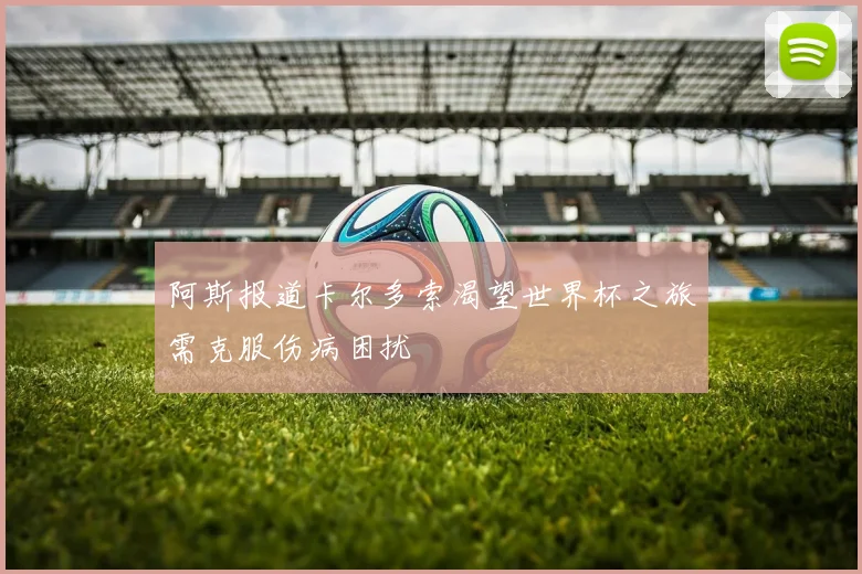 阿斯报道卡尔多索渴望世界杯之旅需克服伤病困扰