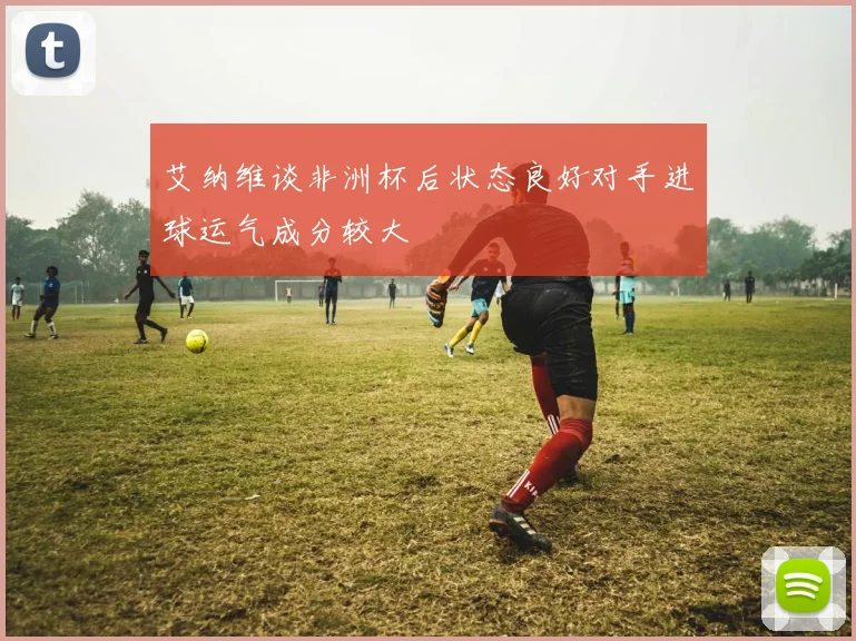 艾纳维谈非洲杯后状态良好对手进球运气成分较大